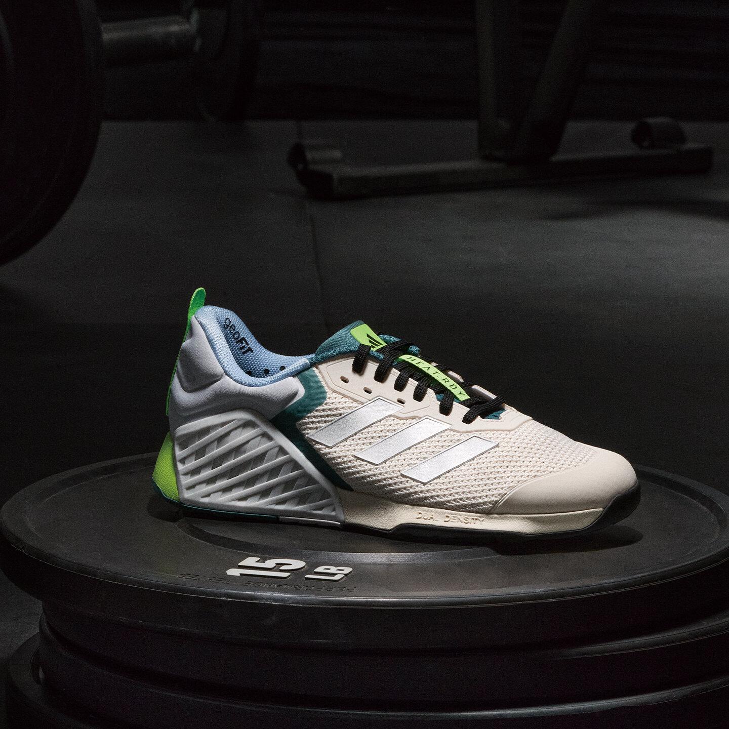 adidas Dropset 3 Chalk Silver Teal 40.5