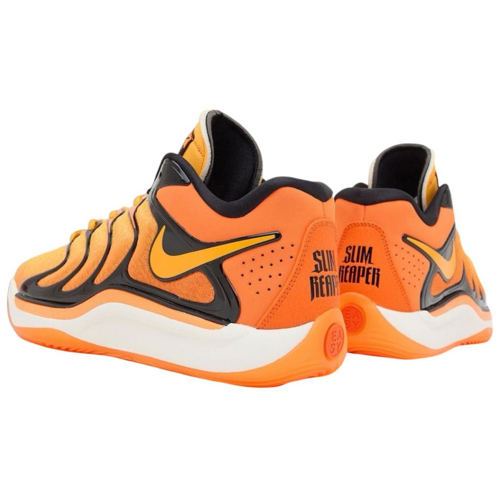 Nike Mens KD 17 Slim Reaper Unisex Sneakers Orange Safety-Orange Sundial FJ9487-800