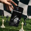 L-Lana Del Rey Singer Silicone Anime Black Case For Iphone 17 Air 16 15 14 13 12 11 Pro Max Plus Basic