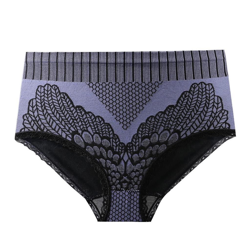 Women's High Waist Seamless Control Panties Body Shaper Underwear Soft Breathable Briefs Plus Size