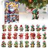 Unique Christmas Mystery Box Advent Calendar Countdown With 24 Festive Dragon Charms