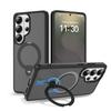 360 fulcrum rotating magnetic suction bracket mobile phone case is suitable for Samsung S26Ultra protective case s26 anti-drop hard