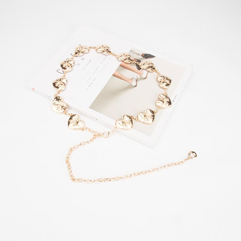 European and American Love Butterfly Metal Waist Chain Women Fashion Dress High-end Accessories Body Chain Women
