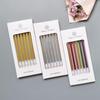 Elegant Long Stick Smokeless Candles for Cake and Wedding Decor