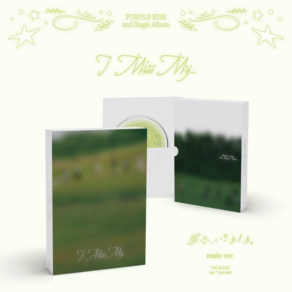 (PRE-ORDER) PURPLE KISS - [I MISS MY...] 2nd Single Album MAIN Version