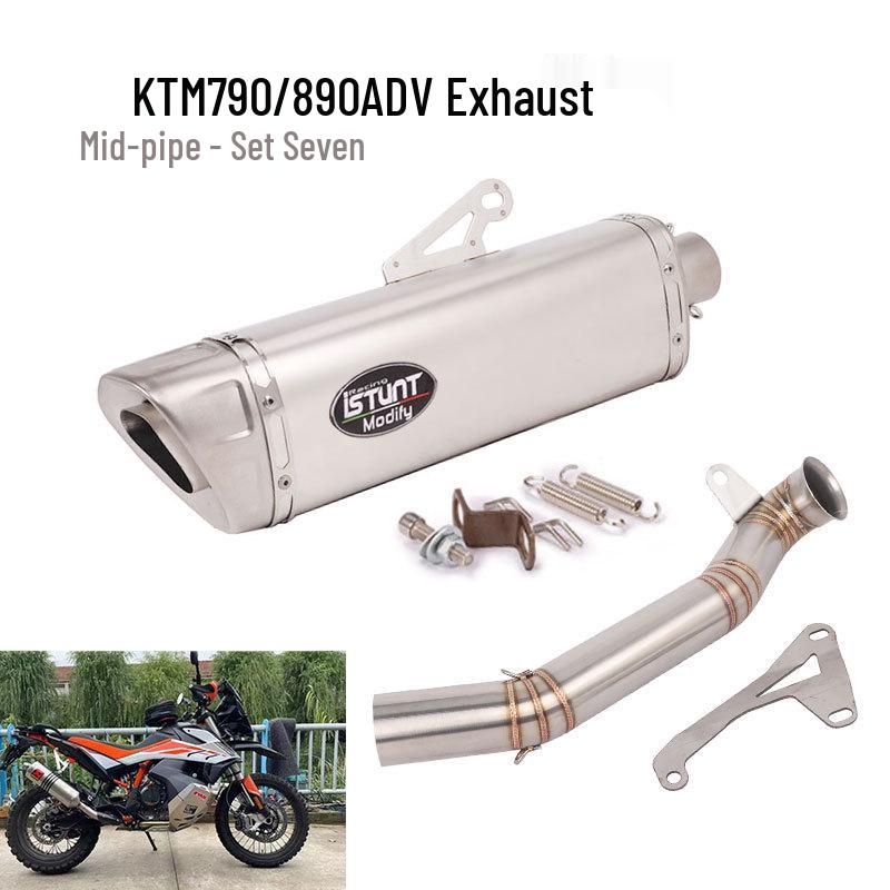 Exhaust Modification Mid-Pipe for KTM 790/890 ADV Motorcycles