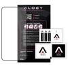 Tempered Glass for Alogy Full Glue Case Friendly for Samsung Galaxy S22 Black