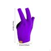 3 Fingers Pool Glove Batting Anti Slip Billiard Accessory Comfortable Elastic