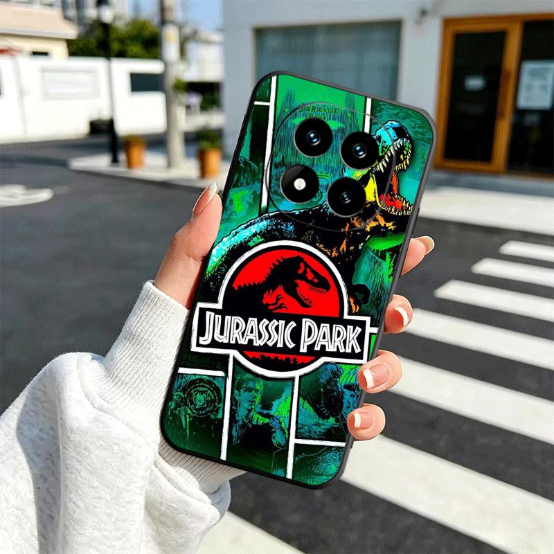

Jurassic Park Dinosaur World Soft Phone Case for Xiaomi Redmi Note 12 13 14 15 Pro Plus 11 12S 11S 11T 10 4G Black Cover Back Sh Redmi Note15ProPlus