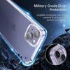 Coque de protection - BOOLING - pour iPhone 14 Plus - Rigide - Transparent - Anneau Magnétique