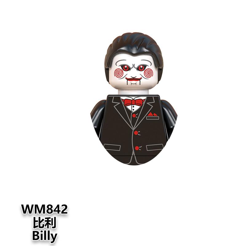 Back To The Future Bricks Gift Hazbin Hotel For Halloween Christmas Minifigures Building Blocks Mini Action Figures For Children