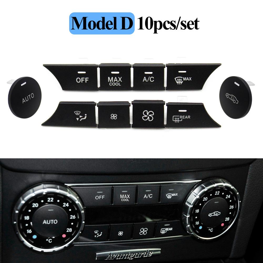 Auto Armaturenbrett Klimaanlage Windmenge Heizung Klimaregelung AC Knopf Für Mercedes Benz C GLK Klasse W204 X204 C180 C200