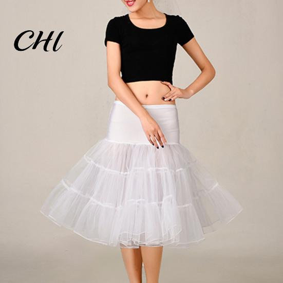 Damen Unterrock Braut-Unterrock Einfarbige Mehrschichtige Durchsichtiger Netzstoff Großer Saum Cosplay Vintage Hohe Taille Hochzeits-Krinoline für Party