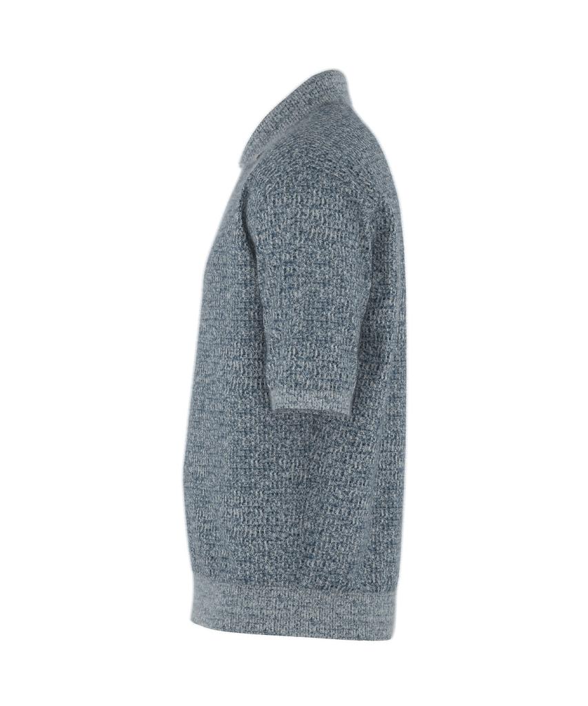 DREAMWORLD Bookle Half Collar Knit (Navy)