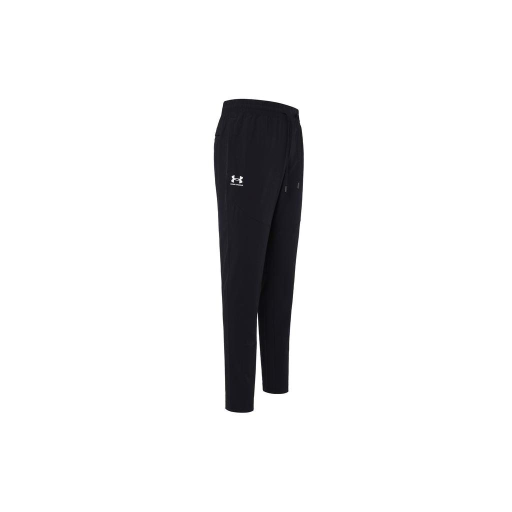 Under Armour UA Vibe Solid Woven Comfortable Training Pants Men Pants Black 1386556-001