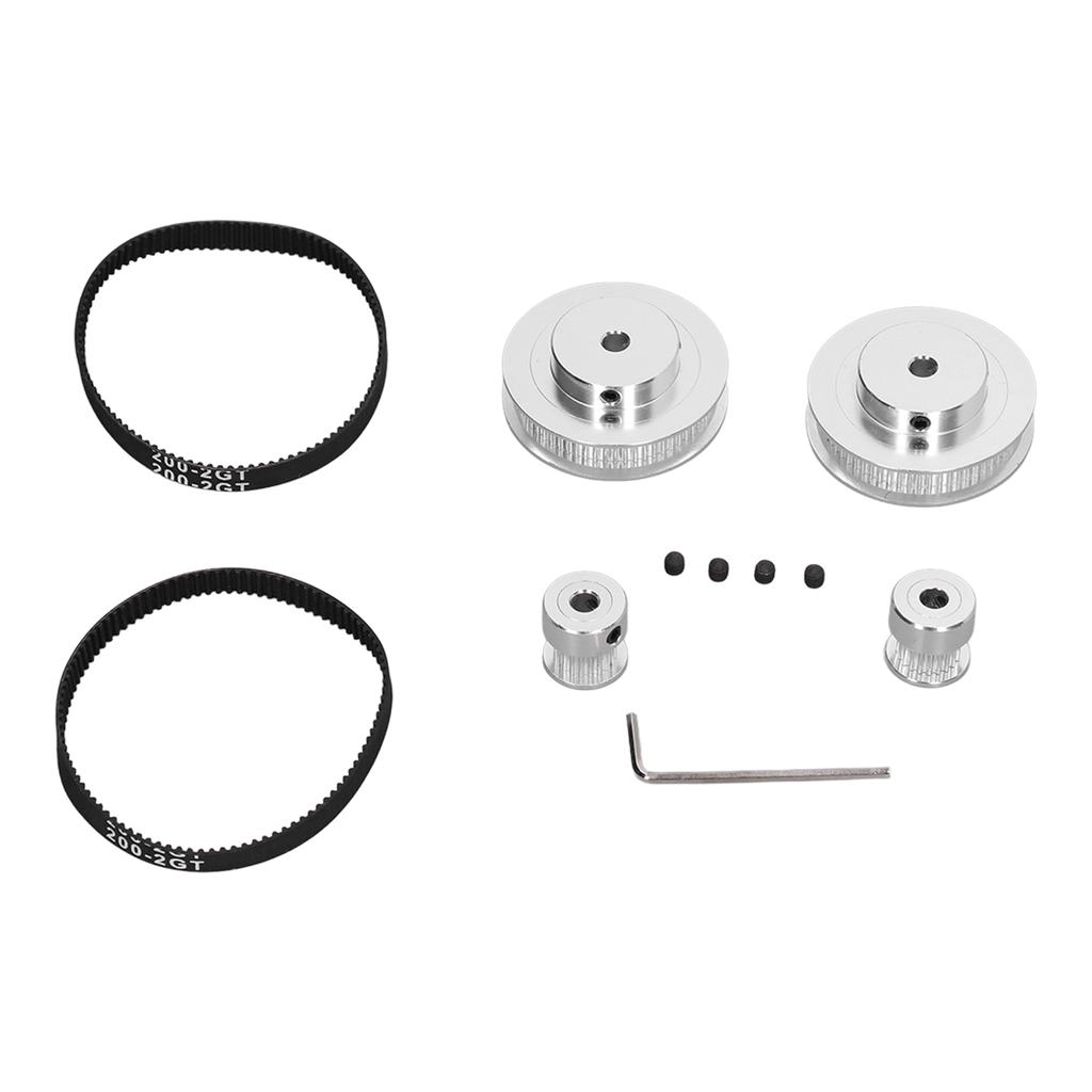 Synchronrad für VORON 2.4 3D-Drucker 20+60 Zähne 5mm Bohrung mit 200mm L 6mm W Riemen