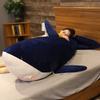 Cute Big Shark Plush Toy Rag Doll Doll Sleep with You On The Bed and Hold Your Pillow with You. Big Dolls Are Not Detached.