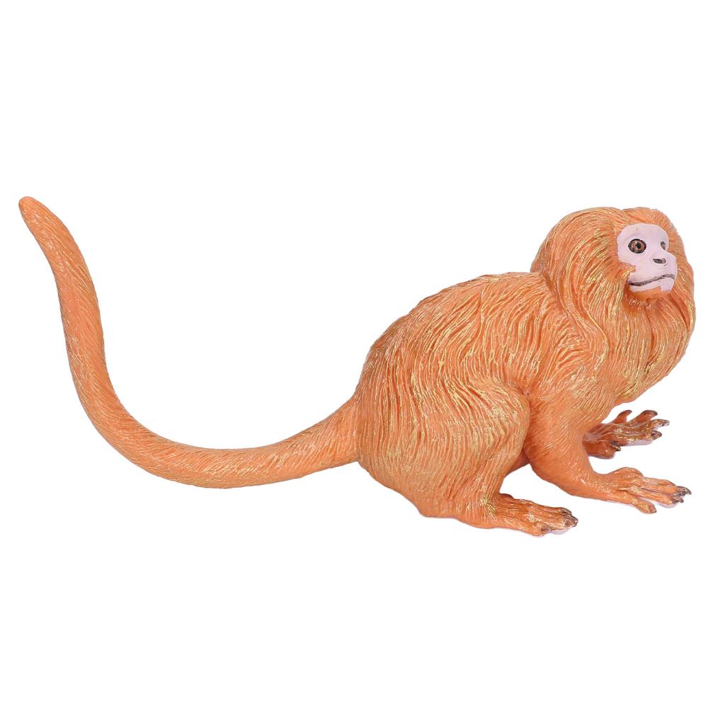 Monkey Figurine Toy Lifelike Toxic Free Plastic Ornament Kids Gift Animal Model Decoration for Home