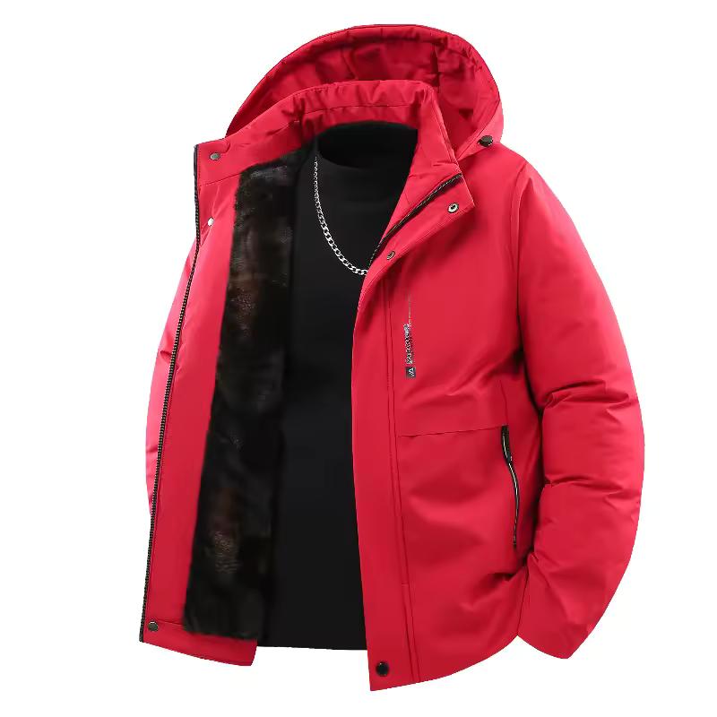 Winter Outdoor Freizeit Angeln Winddicht Warm Parker Baumwolljacke für Herren Bequeme Vielseitige Wattierte Jacke