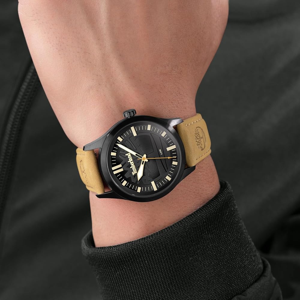 Timberland RAMBUSH Men's Watch, Brown, TDWGA0029601