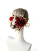 Japanese-style Dahlia Hair Ornament, Handcrafted by Artisans, Versatile Arrangements, Perfect for Coming-of-age Ceremonies, Weddings, Fireworks