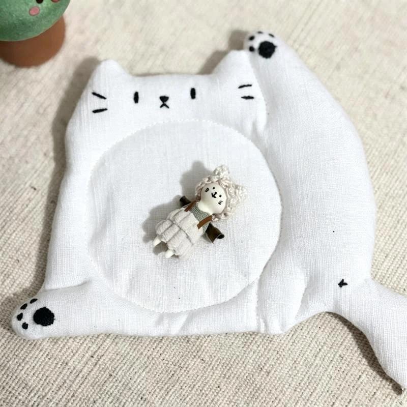 Coffee Table Mat Decorative Heat Insulation Coaster Tea Table Mat Cute Lazy Coaster For Dining Bar Study Desk Living Room