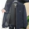 2025 Chenille Men's Casual Jacket for Autumn/Winter - Mid-Aged and Elderly Father's Outerwear