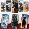 Animal Majestic Painting Horse Case For OPPO Reno 8 7 6 Lite 4 5 8T 5Z 4Z 2Z Find X5 Lite X3 X2 Neo X6 Pro Phone Cover