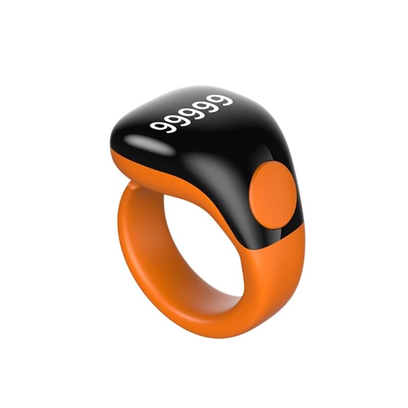 Adjustable Digital Counting Rings With Rechargeable Battery For Daily Use Digital Zikr Counter LED Display 99999 Count