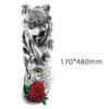 1 Sheet Full Arm Temporary Fake Tattoos Sticker Large Arm Sleeve Tattoo Waterproof Tattoos Large