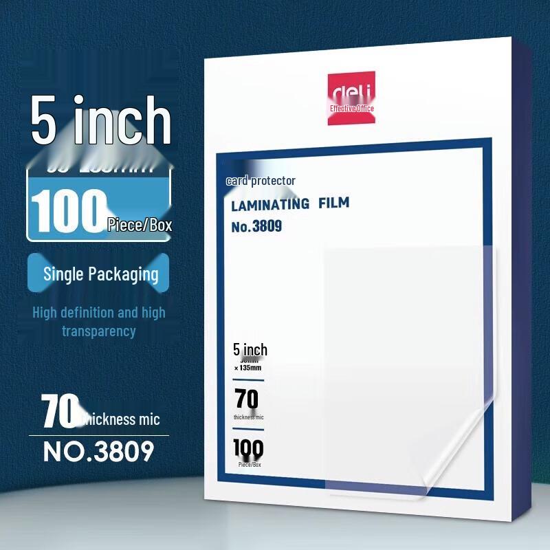 Deli 3809 Laminating Pouches