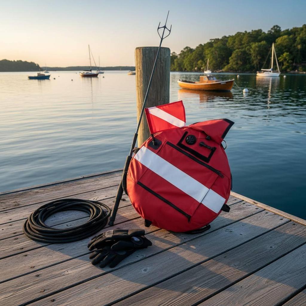 Inflatable Water Buoy Xxl Floating Swim Ring Safety Marker