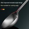 ZISIZ 316 Stainless Steel Chinese Wok Ladle