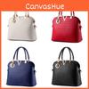 Pu Large Women Shell Shoulder Crossbody Bag Internal Zipper Pockets Style Street
