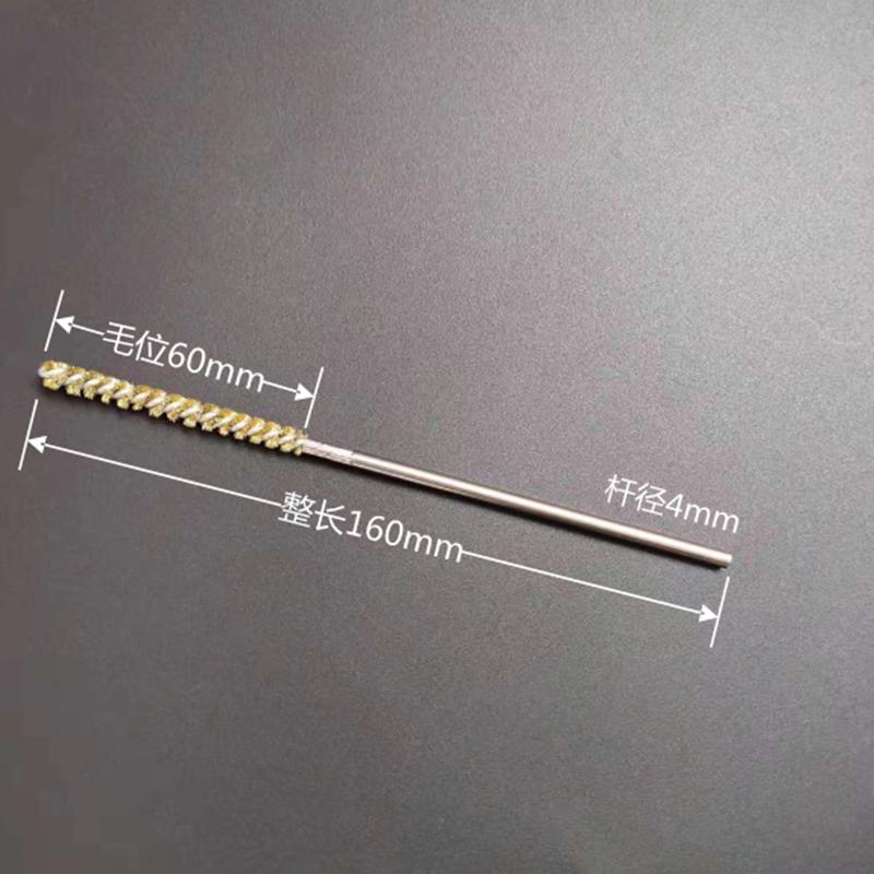 Matkap İçin Yuvarlak Başlı Bakır Tel Fırça – Pas Sökme, Parlatma, Taşlama, Çapak Alma ve Boru Temizleme