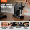 Bohrständerpresse, 1 Tonne Manuelle Bohrständerpresse, 5,9" Maximale Höhe, Gusseisen Robuste Manuelle Tischbohrständerpresse, Präzisions-Handpresse zum Stanzen,