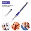 Nail Art Pen Brushes Nail Gel Polish Painting Drawing Line Stripe Flower Design 5Pcs 7/9/11/15/20mm