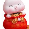Bunny Figurine Set for Home Decor and Gift Giving