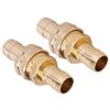 2Pcs G3 4 Aluminum Alloy Hose Repair Connector Water Hose End Mender with Clamp for Garden