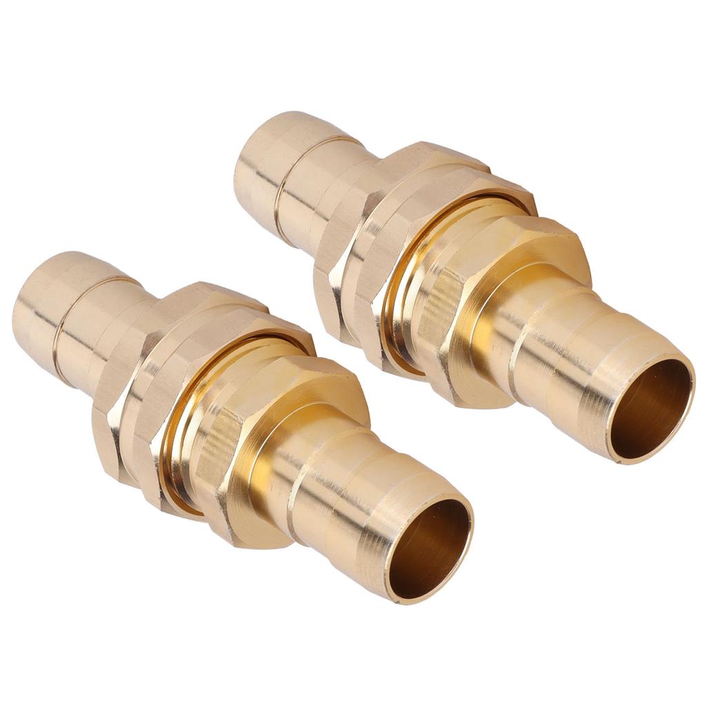 2Pcs G3 4 Aluminum Alloy Hose Repair Connector Water Hose End Mender with Clamp for Garden