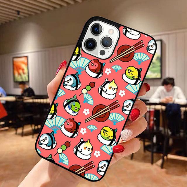 Food Sushi Phone Case for iPhone 17 Air 16 16e 15 Plus for Apple 13 11 12 14 Pro Max Cover coque fundas Shell iPhone 13