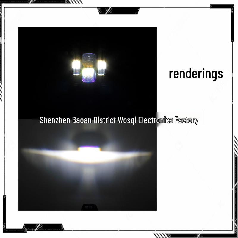 60W LED Car Floodlight for Jeep Wrangler A-Pillar & Off-Road Front Bumper