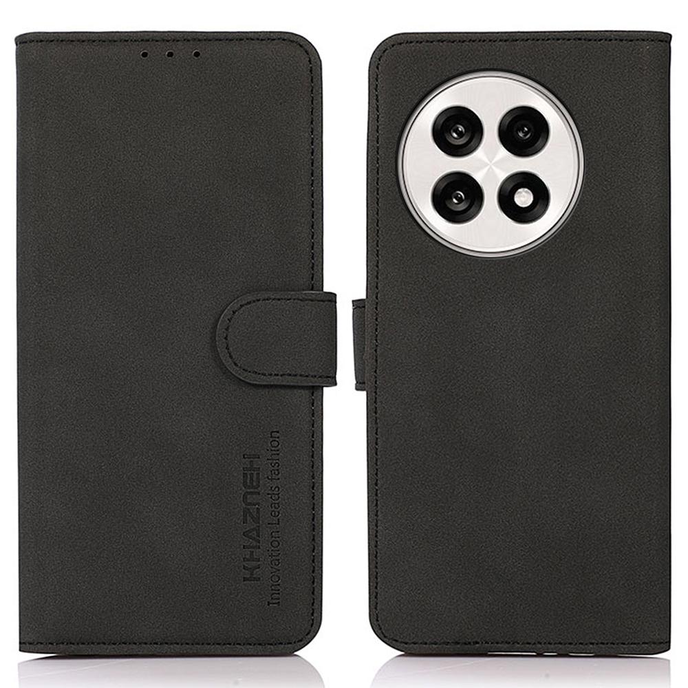 

KHAZNEH For OnePlus Ace 5 Pro 5G/Ace 5 5G/13R 5G Stand Case PU Leather Wallet Phone Cover Black