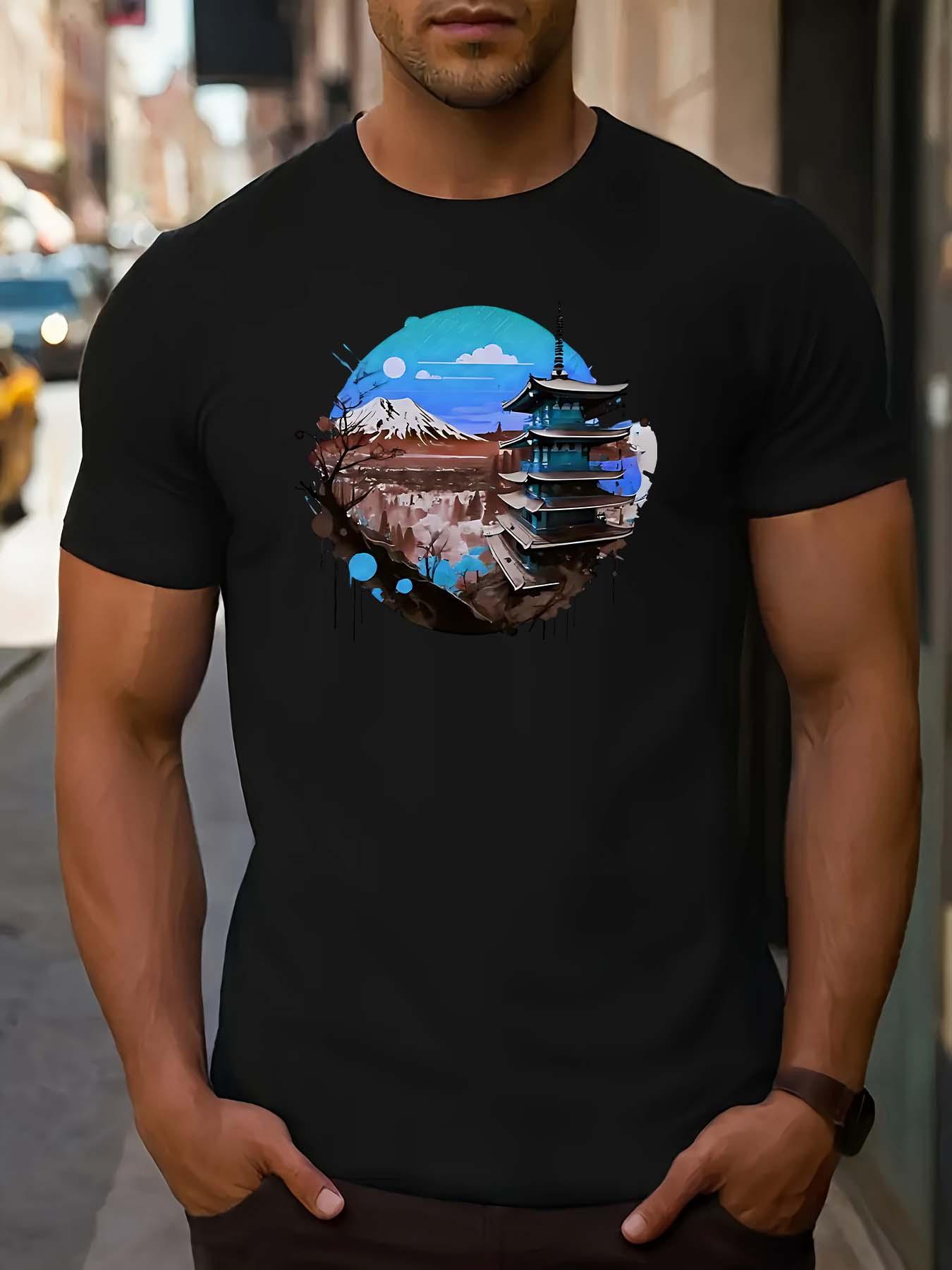 

Casual Sports Short Sleeve T-shirt S
