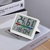 Alarm Clock with Humidities Date Digital Clock Large Display Battery Operated Desk Clocks for Bedroom,Livingroom,Office
