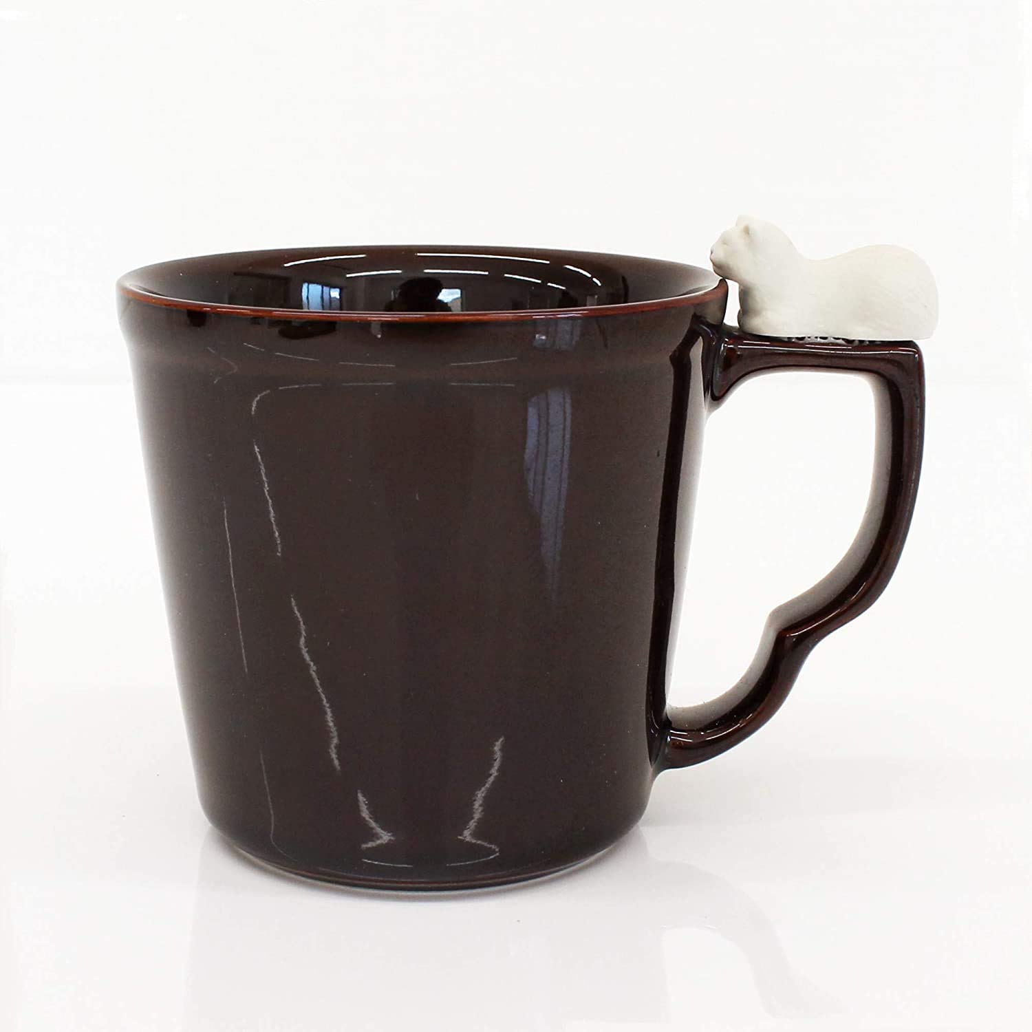 

Store Hasami Ware Chin Cat Mug B-Grad (Brown) коричневый