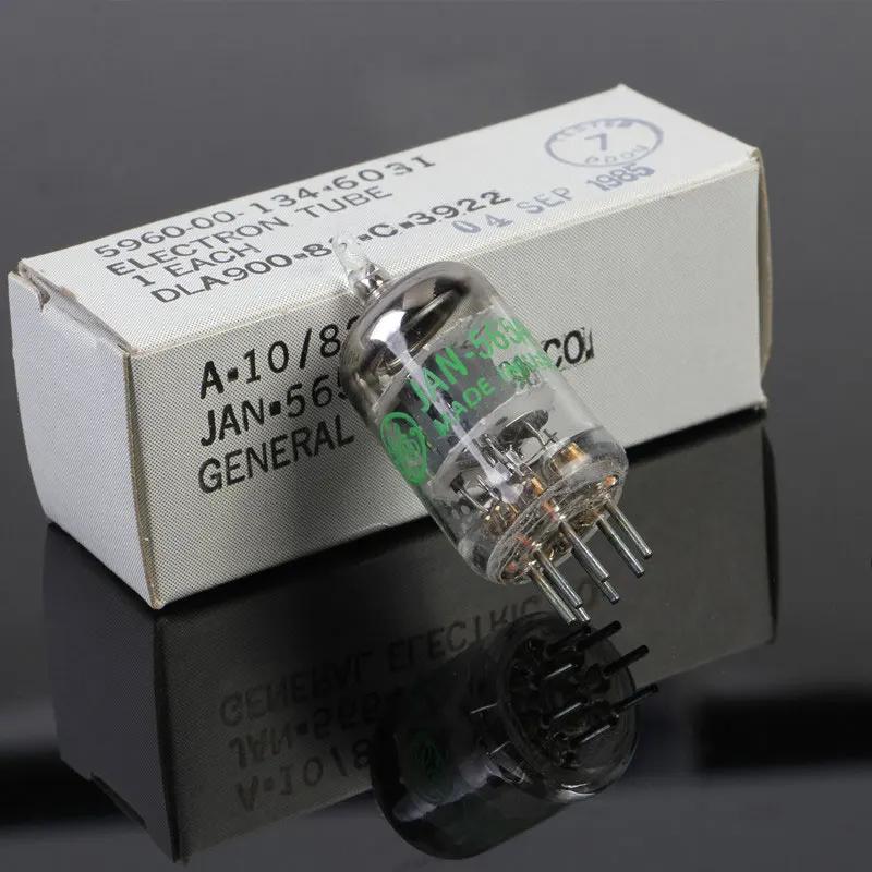 2 st 5654W 5654 Vakuumrör Ventil Vakuum Elektronrör Parning för Ljudrör Förförstärkare