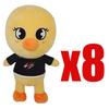 20cm Skzoo Plush Toys Stray Kids Cartoon Stuffed Animal Wolf Chan Plushies Doll Cute Companion Adults Fans Gift for Cuddly Fluffy Huggable Kawaii
