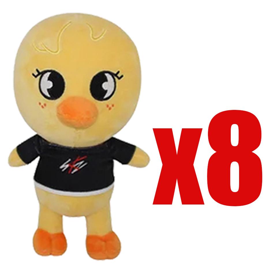 20cm Skzoo Plush Toys Stray Kids Cartoon Stuffed Animal Wolf Chan Plushies Doll Cute Companion Adults Fans Gift for Cuddly Fluffy Huggable Kawaii