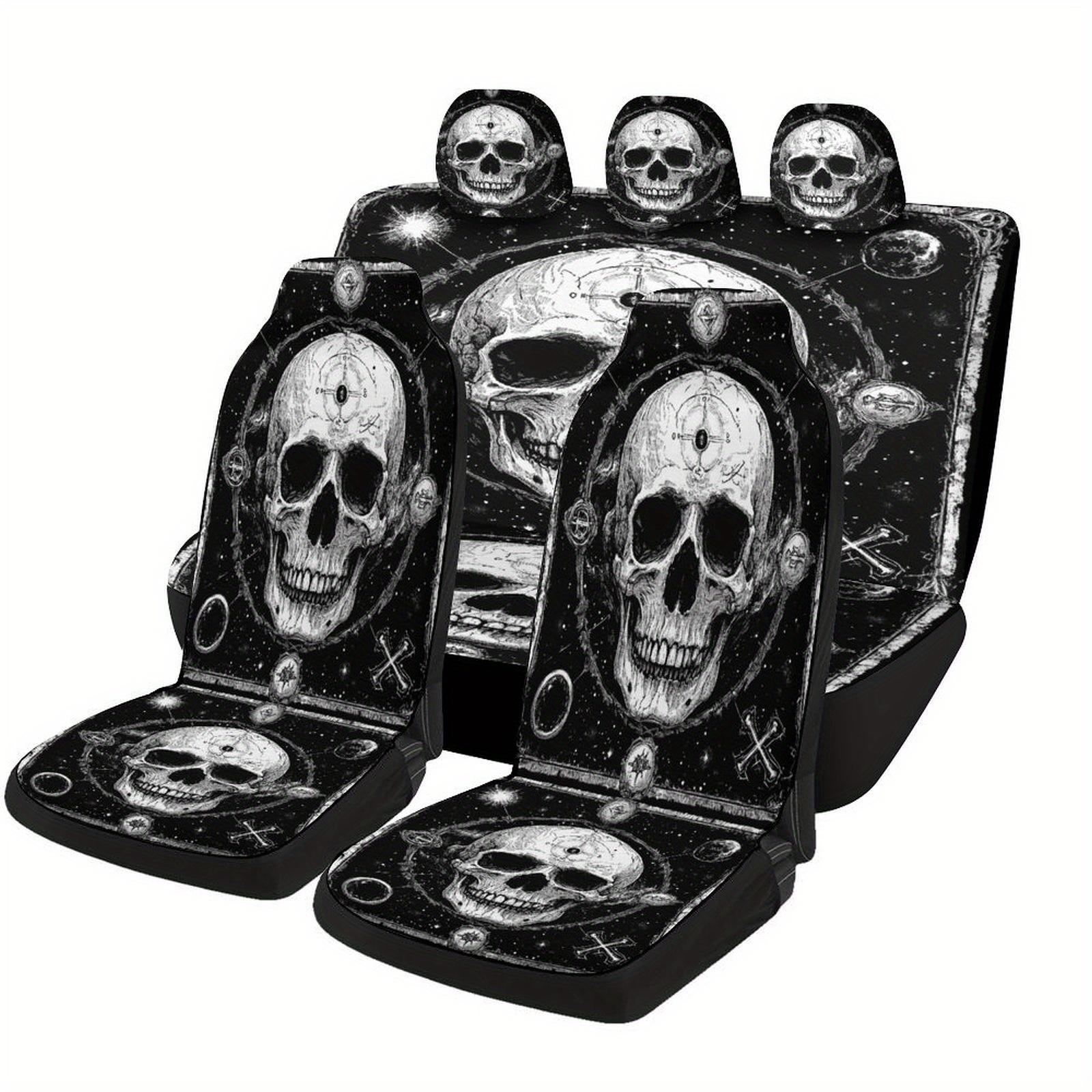 Skull Astrology Designed Car Seat Cover